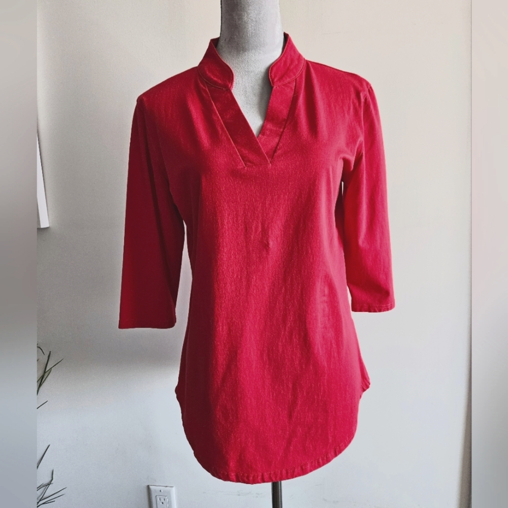 Red Longsleeve Top - Picture 6 of 12